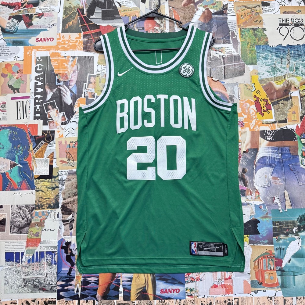 NBA Number 20 Gordon Hayward Boston Celtics Nike Branded‎ Mens jersey 50